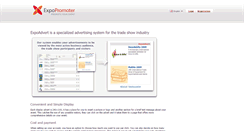 Desktop Screenshot of advertise.expopromoter.com